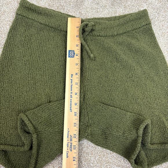 ASOS Design Textured Knit Shorts Olive Green Mens Size S Streetwear Urban Casual - Picture 8 of 9